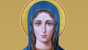 Равноапостольная Мария Магдалина (фрагмент иконы)