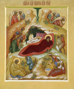 Икона Рождество Господа нашего Иисуса Христа