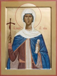 Икона святой равноапостольной Нины, просветительницы Грузии